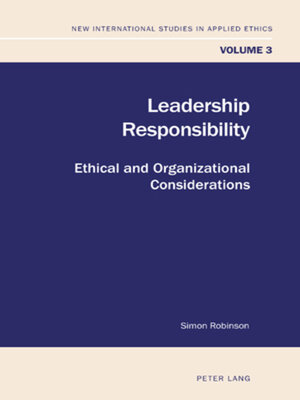 cover image of Leadership Responsibility